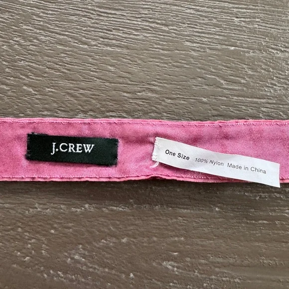 J. Crew Beaded Velvet Ribbon Belt, one size - Picture 3 of 3